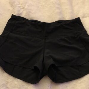 Lululemon Athletica Black Athletic Shorts